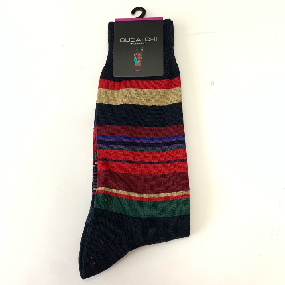 BUGATCHI Mens Socks Midnight GB7007